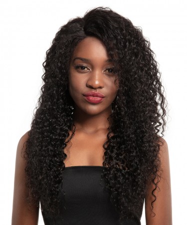 CARA 13x6 Deep Part Deep Curly Lace Front Human Hair Wigs 150% Density Wig For Black Women Pre Plucked