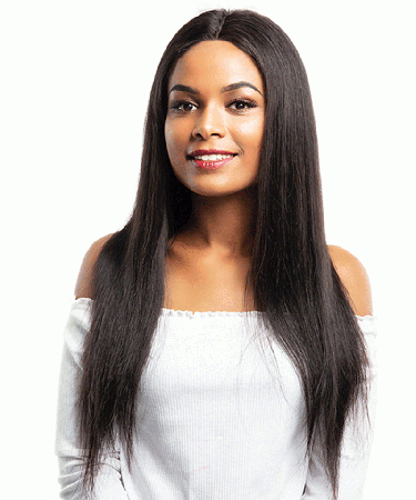 Lace Front Wigs Pre-Plucked Natural Hair Line Straight 130% Density