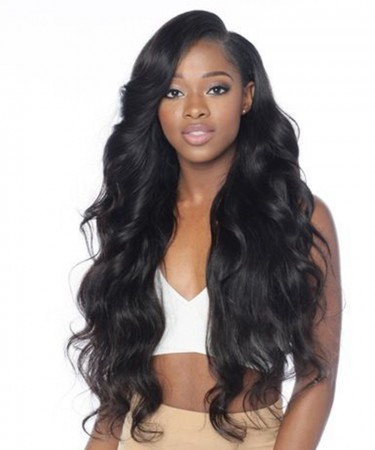 CARA 250% High Density Body Wave Lace Front Human Hair Wigs