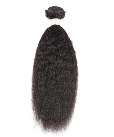 CARA Brazilian Virgin Hair Kinky Straight 1 Piece 100% Human Hair Weaving