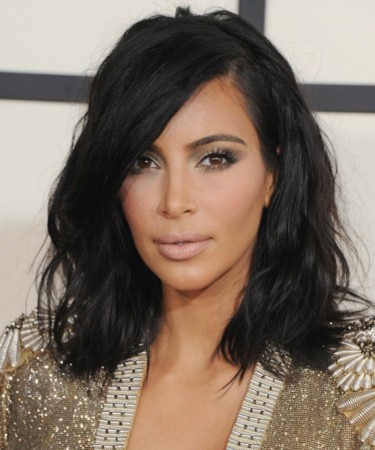 Kim Kardashian Short Wavy Style Lace Wig