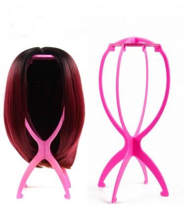 CARA Plastic Folding Durable Wig Stand