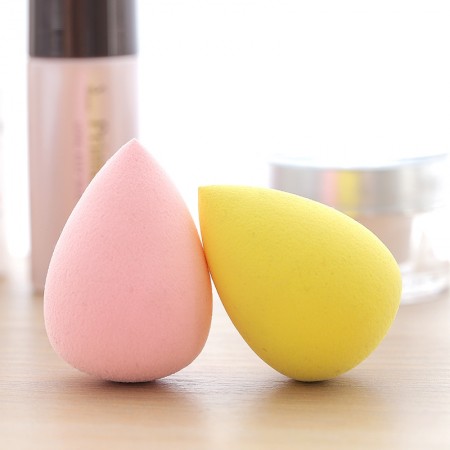  Color Random 2pcs Makeup sponge gourd shape powder puff powder foundation sponge dry wet sponge egg powder puff.