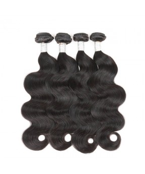 CARA Unprocessed Human Hair Weave Brazilian Virgin Hair Body Wave 4 Pcs