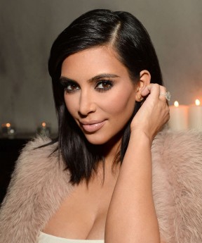 Kim Kardashian Short Straight Style Lace Wig