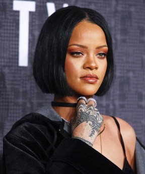 CARA Rihanna BOB Thick Hair Style Short Human Hair Wigs For Women
