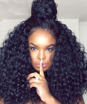 CARA 130% Density 13X6 Deep Part Lace Front Human Hair Wigs Deep Curly Brazilian Remy Hair Wig For Women Pre Plucked