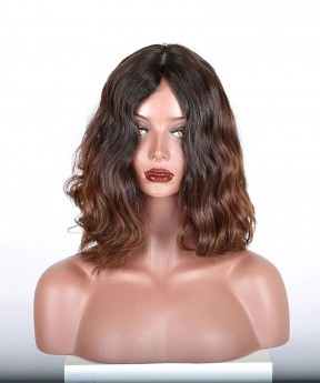 CARA 9A Jewish Wig Natural Wave Silk Top Kosher Wig