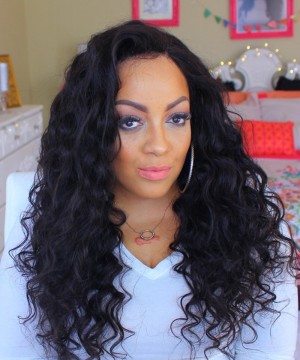 Lace Front Human Hair Wigs with Baby Hair Loose Wave 150% Density