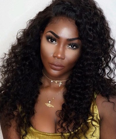 CARA Brazilian Hair Weave Bundles Deep Wave 3 Pcs Brazilian Virgin Hair Extensions