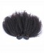 CARA Afro Kinky Curly Brazilian Virgin Hair Weave Double Weft Human Hair 3 Bundles