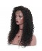 Brazilian Lace Wigs Deep Curly 120% Density Pre-Plucked Natural Hairline