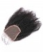 CARA 100% Human Hair Top Closure 4x4 Lace Closure Afro Kinky Curly 