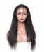 CARA 13x6 Deep Part 150% Density Light Yaki Lace Front Human Hair Wigs with Natural Hairline