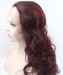 CARA Crimson Color Body Wave Synthetic Wig