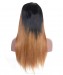 Rihanna Hair Style #1B/30 Ombre Straight Lace Wig