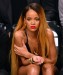 Rihanna Hair Style #1B/30 Ombre Straight Lace Wig