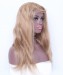 CARA Honey Blonde Straight Lace Front Human Hair Wigs 250% Density