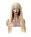 CARA Brazilian Straight Colorful 250 High Density Lace Front Hair Wigs Pre Plucked #27 Virgin Human Hair Wig With Baby Hair