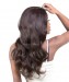 CARA 250% Density Body Wave Lace Front Human Hair Wigs Dark Brown