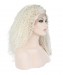 CARA Light Blonde Deep Curly Synthetic Wig Lace Front Wig