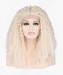 CARA Light Blonde Deep Curly Synthetic Wig Lace Front Wig