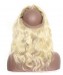 CARA Pre Plucked 360 Lace Frontal Closure With Baby Hair Body Wave 613 Blonde Color