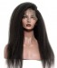 CARA 360 Lace Wigs For Black Women Natural Color Kinky Straight Human Hair Wigs 180% Density Brazilian Wig 