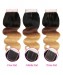 CARA Brazilian Body Wave Lace Frontal Closure 4x4 Ombre 1b/4/27