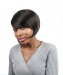 CARA Straight Human Hair Wigs 100% Brazilian Short Bob Wig With 130% Density 1B Color