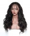 CARA Full Lace Wig Human Hair 180% Density Body Wave Natural Color Full Pre Plucked Wigs