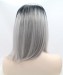 CARA 1B/Grey Ombre Wig Short Bob Wig Synthetic Wig