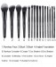 Professional 15pcs Makeup Brush Set High Quality Powder Foundation Eye Shader Make Up Tools For Classic