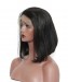 180% Density Full Lace Human Hair Wigs Straight Short Bob Wigs For Black Women