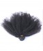 CARA Afro Kinky Curly Brazilian Virgin Hair Weave Double Weft Human Hair 3 Bundles