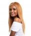 CARA 250 Density Strawberry Blonde #27 Color Loose Wave Lace Front 100% Human Hair Wigs