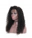 CARA 180% Density Thick Deep Curly Full Lace Human Hair Wigs Brazilian Hair 