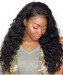 CARA Deep Wave Pre Plucked Full Lace Human Hair wigs 120% Density Brazilian Virgin Hair  