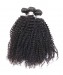 CARA Kinky Curly 100% Human Hair Bundles Natural Color