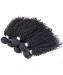 CARA Kinky Curly 100% Human Hair Bundles Natural Color