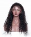 CARA Deep Wave Full Lace Human Hair Wigs Silk Top Wigs Natural Scalp 