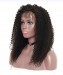 250% Density Kinky Curly Human Hair Lace Front Wigs Black Women Hair Style