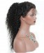 CARA 180% Density Deep Curly Full Lace Human Hair Wigs 24inch #1 Jet Black