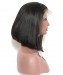 CARA 250% Density Straight Short Style Lace Front Human Hair Wigs Pre Plucked