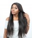 CARA 13x6 Deep Part 150% Density Light Yaki Lace Front Human Hair Wigs with Natural Hairline