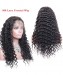 CARA 360 Lace Frontal Wig Pre Plucked With Baby Hair 150% Density Indian Hair Deep Wave Human Hair Wigs For Black Women