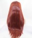 CARA #130 Red Color Long Straight Synthetic Wig For Black Women