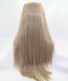 CARA Ash Blonde Straight Synthetic Wig For Black Women