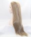 CARA Ash Blonde Straight Synthetic Wig For Black Women