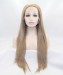 CARA Ash Blonde Straight Synthetic Wig For Black Women